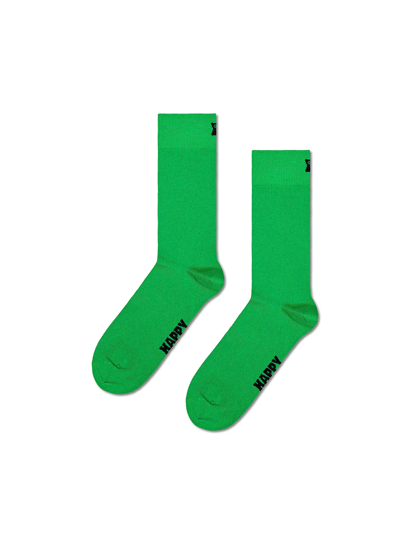 HAPPY SOCKS | Damen Socken SOLID SOCK Gr. 36 - 40 green | 